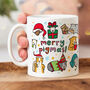 'Merry Pigmas' Guinea Pig Christmas Mug, thumbnail 1 of 4