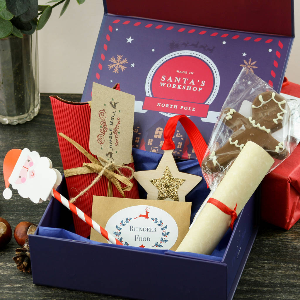 christmas eve box with contents by twinkleboxco | notonthehighstreet.com
