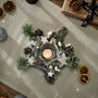 Nordic Star Winter Tea Light Candle Holder, thumbnail 4 of 5