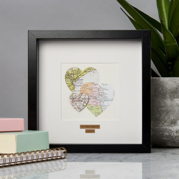 Personalised Multi Heart Map Picture, 4 of 5