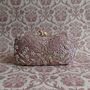 Pink Frog Clasp Clutch, thumbnail 1 of 12