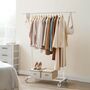 Heavy Duty Clothes Rack With Extendable Rail, thumbnail 1 of 12