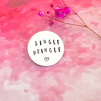 Personalised Single Pringle Self Love Pocket Token Galentine's Gift, 2 of 4