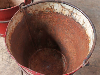 Upcycled Fire Bucket Planter, 6 of 7