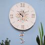 Large Shoal Of Fish Pendulum Wall Clock, thumbnail 1 of 7