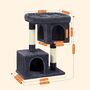 Cat Tree With Sisal Scratching Posts And Plush Condos, thumbnail 10 of 10