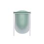 Flo, Self Watering Plant Pot In Sea Green + Mist, thumbnail 6 of 6