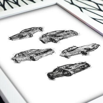 Jaguar Cars Collage, 3 of 3