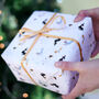 Cute Christmas Dog Wrapping Paper Pack Of Two, thumbnail 1 of 4