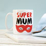 Super Mum Ceramic Mug, thumbnail 1 of 3