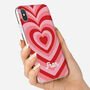 Personalised Heart Design Name Clear Phone Case, thumbnail 5 of 5