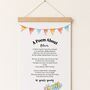 Personalised 40th Birthday Gift Print Special Poem, thumbnail 4 of 9