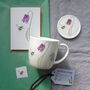 Spring Flower And Bee Mug And Coaster Gift Set, thumbnail 2 of 5