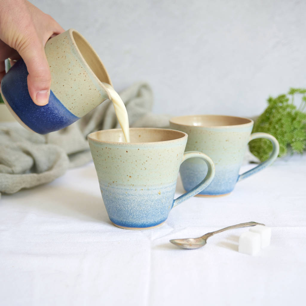 Handmade Speckled Ceramic Mug  By Libby Ballard Ceramics 