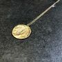 Fair Mined Gold Plated Mini Moon Or Full Moon Necklace, thumbnail 5 of 7
