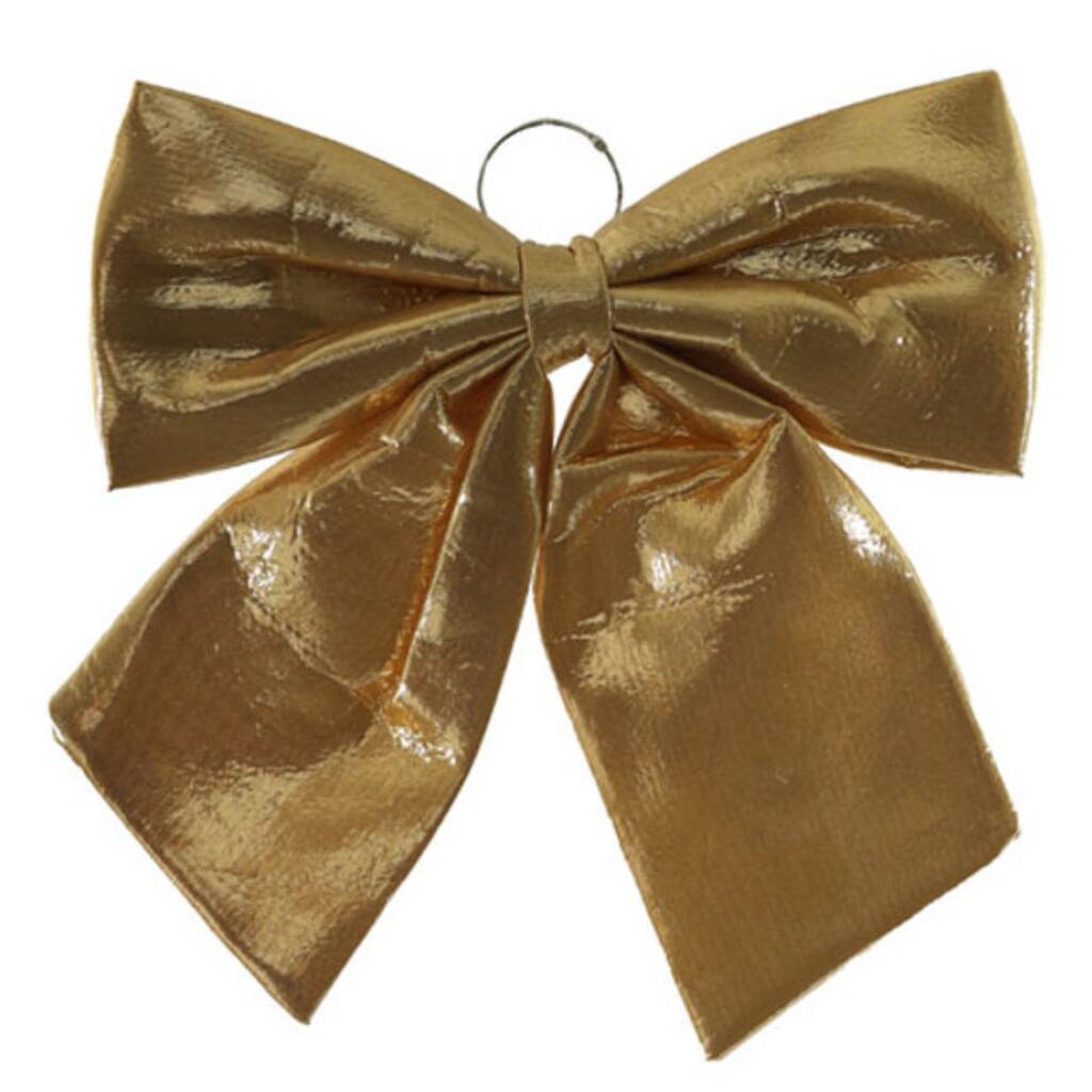 Gold Satin Bow 44cm, 1 of 1
