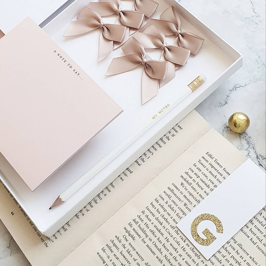 Luxury Stationery Gift Box By Dimitria Jordan