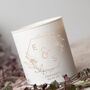 Floral Engagement Gift Candle, thumbnail 2 of 11