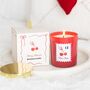 Mon Cheri Cherry Blossom Scented Candle, thumbnail 1 of 3