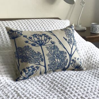Lavender And Chamomile Linen Sleep Pillow, Hand Printed, 10 of 12