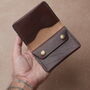 Personalised Leather Wallet With Coin Pouch, thumbnail 1 of 9