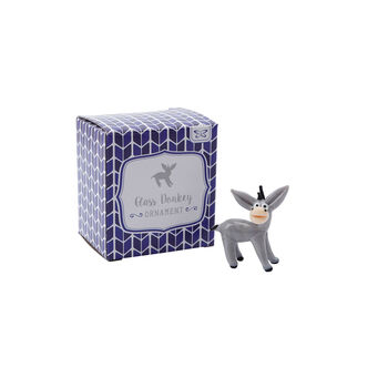 Glass Donkey Figurine With Gift Box, 2 of 5