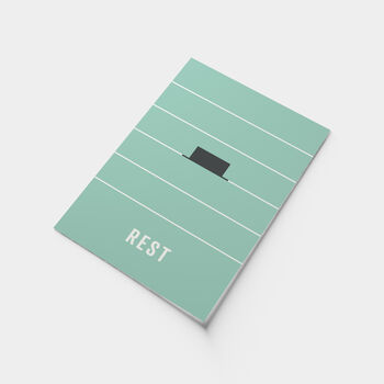 Minim Note Rest Print | Music Theory Poster, 4 of 10
