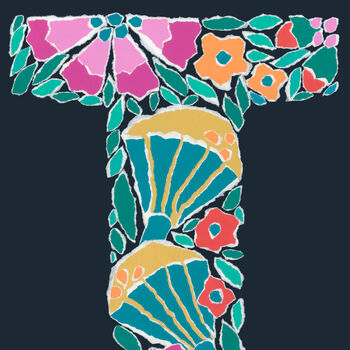 Letter J Original Artwork, 2 of 4