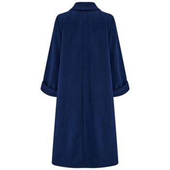 43' Swing Coat In Navy Vintage 1940s Style, 2 of 3