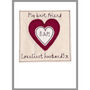 Personalised Heart Christmas Card For Husband, Boyfriend, Fiance, thumbnail 8 of 12