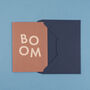 'Boom' Funny Congratulations And Well Done Card, thumbnail 4 of 5