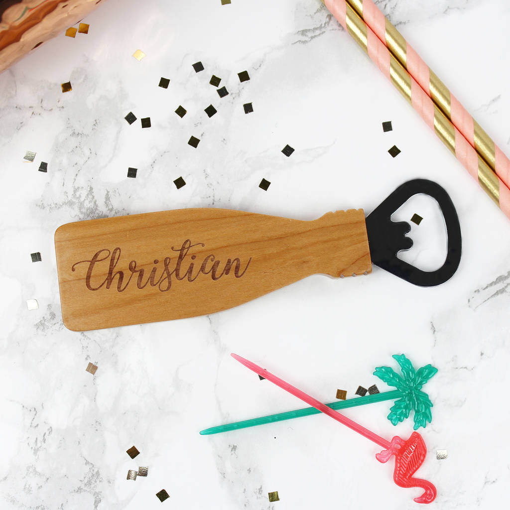 personalised bottle openers by rocket and fox