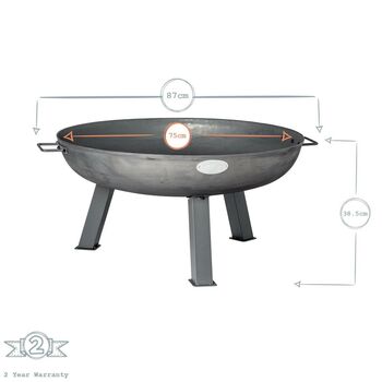 Fire Pit, Grill And Dome Set, 6 of 6