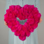 Pom Pom Heart Wreath Craft Kit, thumbnail 3 of 4