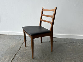 Mid Century Set Of Dining Chairs By Schreiber Furniture, 9 of 12