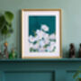 Narcissus Birth Flowers December Wall Art Print Gift, thumbnail 3 of 4