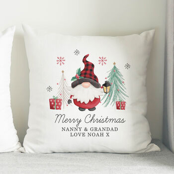 Personalised Christmas Cushion Christmas Home Decor, 2 of 6