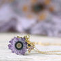 Amethyst, Gold And Diamond Chain Necklace, thumbnail 6 of 12