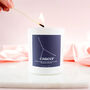 Personalised Star Sign French Vanilla Scented Candle, thumbnail 11 of 12