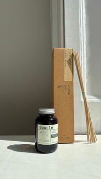Garden Mint, Frankincense And Rose Geranium Rattan Reed Diffuser, 2 of 7