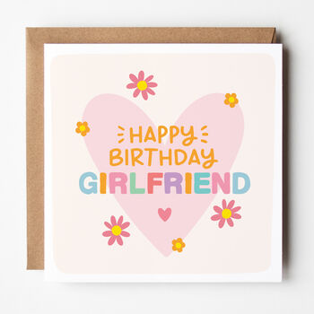 Happy Birthday Card For Wife/Fiancée/Girlfriend, 3 of 5