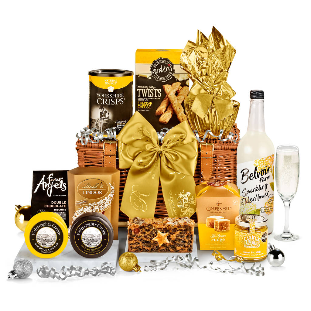 Season's Sparkle Alcohol Free Christmas Hamper By Regency Hampers