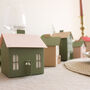 Scandi Paper Houses Advent Calendar Diy Craft Kit, thumbnail 4 of 7