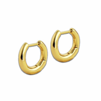 Wobbly Classic Small Hoop Earrings, 3 of 7