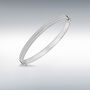 Sterling Silver Stardust Double Strip Bangle, thumbnail 1 of 2
