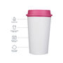 Circular Sustainable Now Cup 12oz Lotus Pink, thumbnail 2 of 6