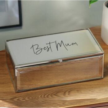 Personalised Mirrored Jewellery Box Gift For Her, 7 of 7