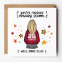 Customisable 2026 School Leavers Card For Girls, thumbnail 4 of 8