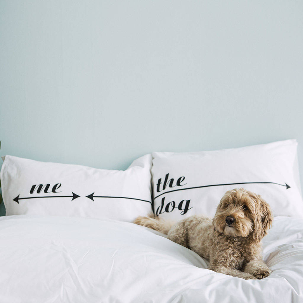 Personalised Pillowcase Set For Dog Lovers, 1 of 7
