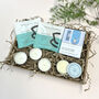 Sanctuary Relaxing Candle, Tea And Wellness Gift Set, thumbnail 1 of 9